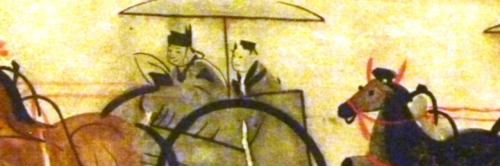 Powerful landlord in chariot